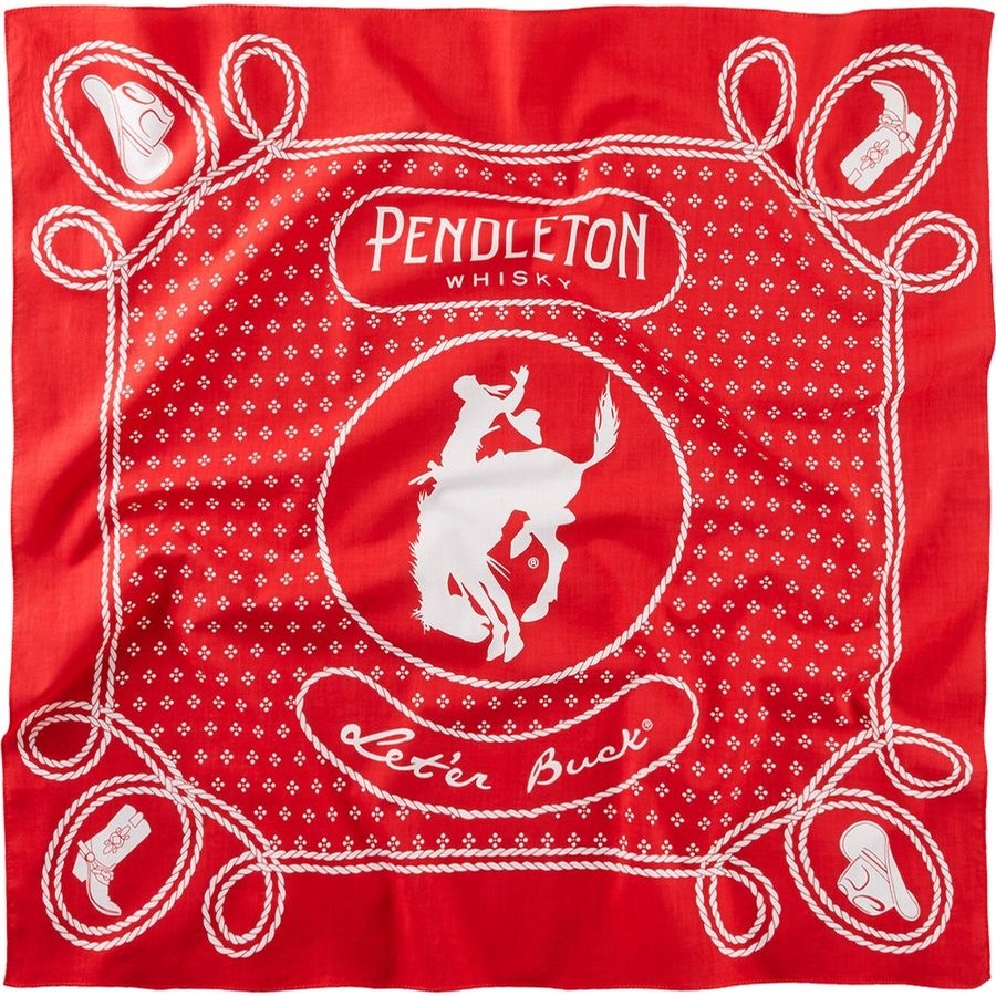 Jumbo Bandana Whiskey Red