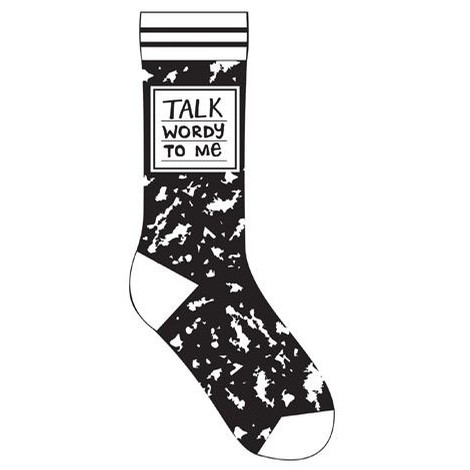 Talk Wordy To Me Socks