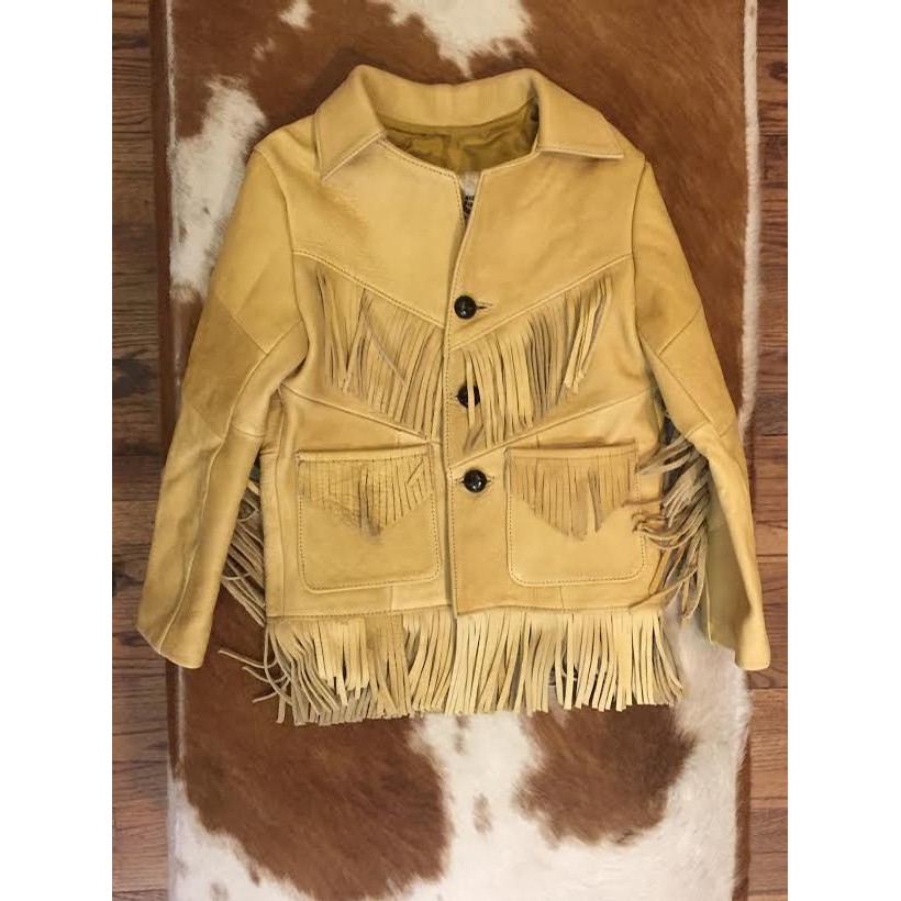 South Bay Leather Kids Buckskin Jacket Buckaroos Cowkids at Cry Baby Ranch