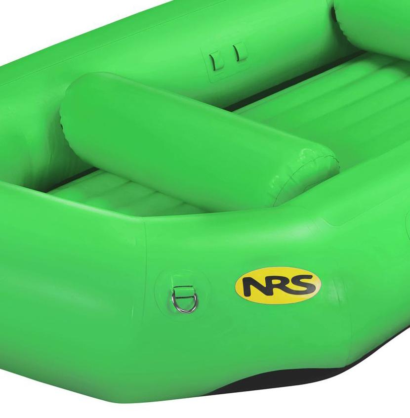 Deflated River Raft Down River Equipment