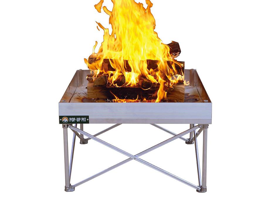 Fireside Outdoor Pop-Up Pit 焚き火台 Amazon.com : Fireside Outdoor Portable Fire Pit for Camping