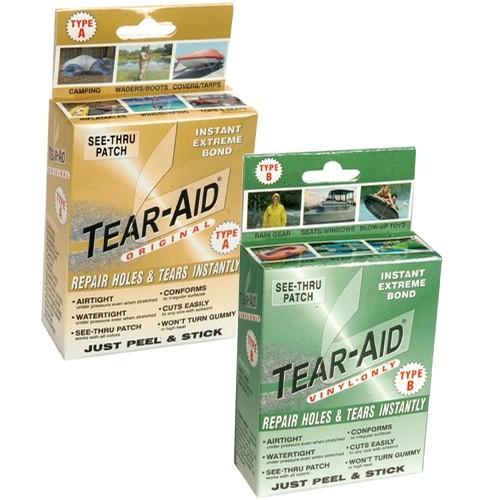 Tear-Aid Aufblasbare Gegenstände & Hüpfburg Reparatur-Patch Set Typ B x 4 