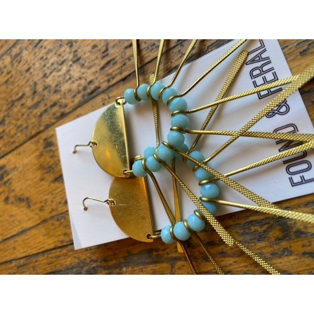 Little Ray Earring (Aqua)