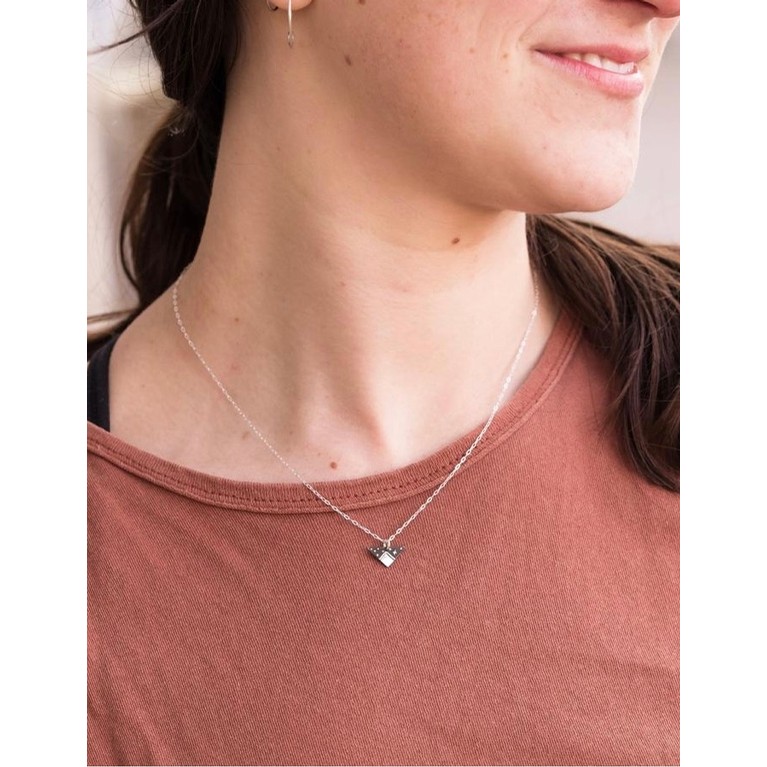 Wanderlust Mini Necklace (Sterling Silver)