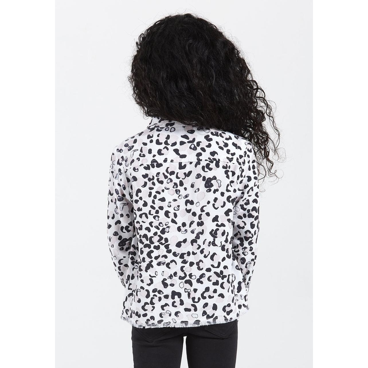 Shirt Jacket (Watercolor Animal)