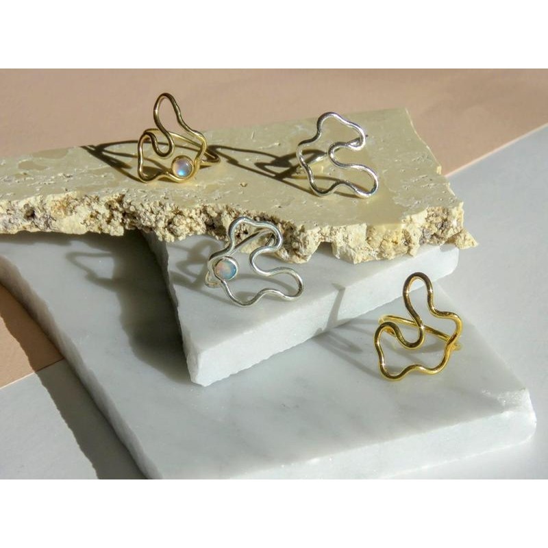 Puddle Ring (Sterling Silver)