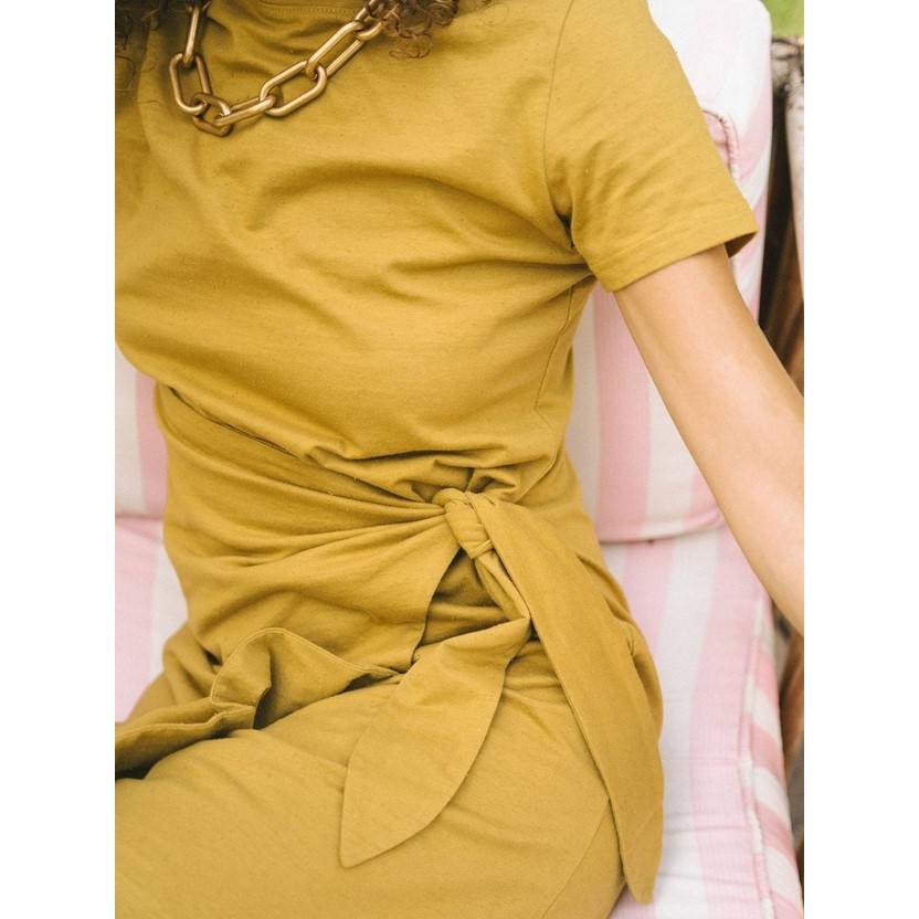Paradise Wrap Dress (Palm)