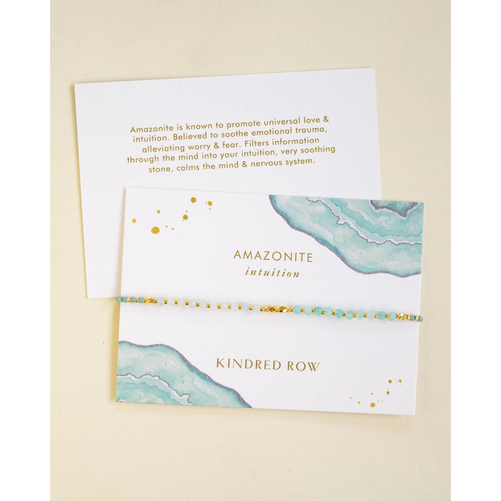 Healing Gemstone Stacking Bracelet (Amazonite)