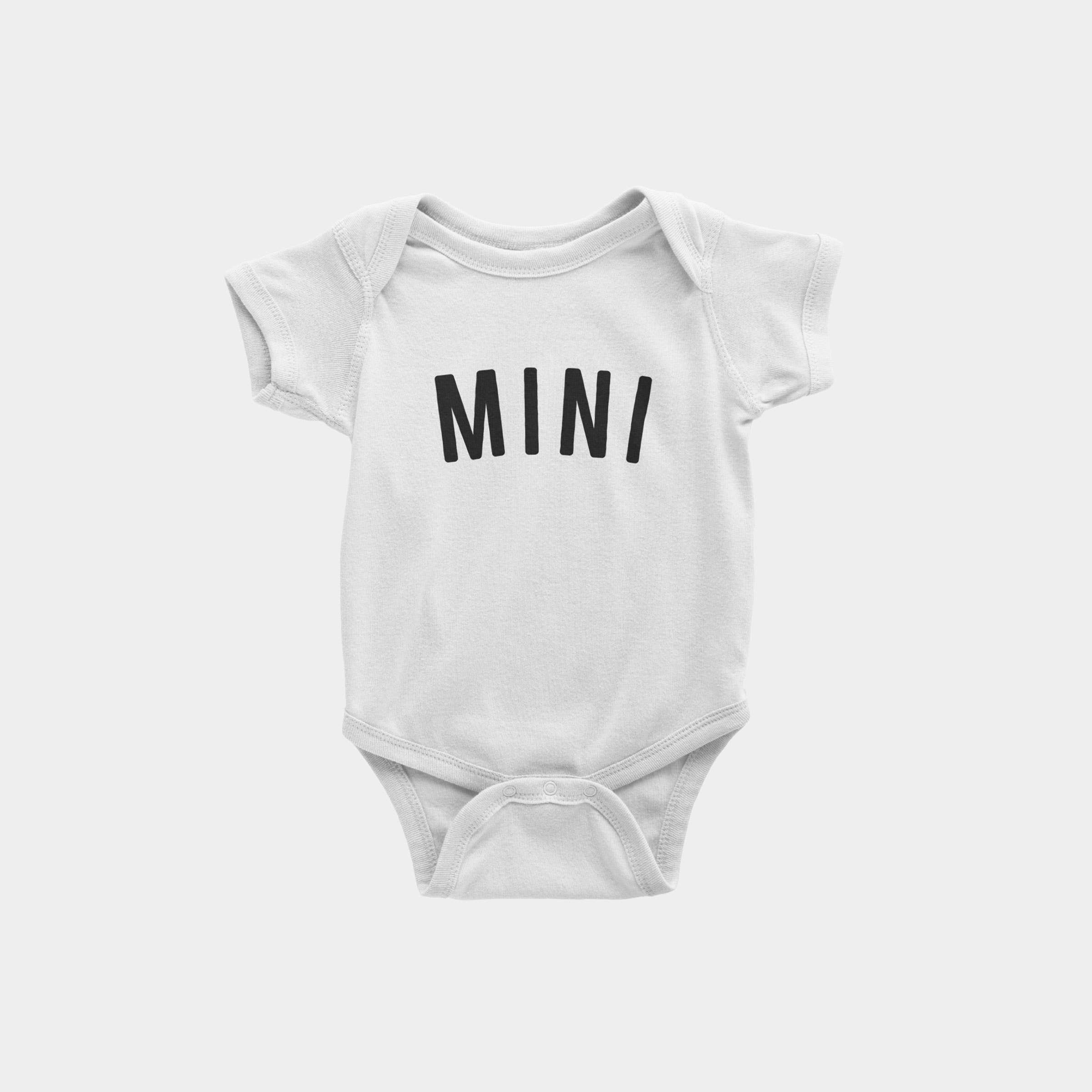 Mini Kids Onesie (White)