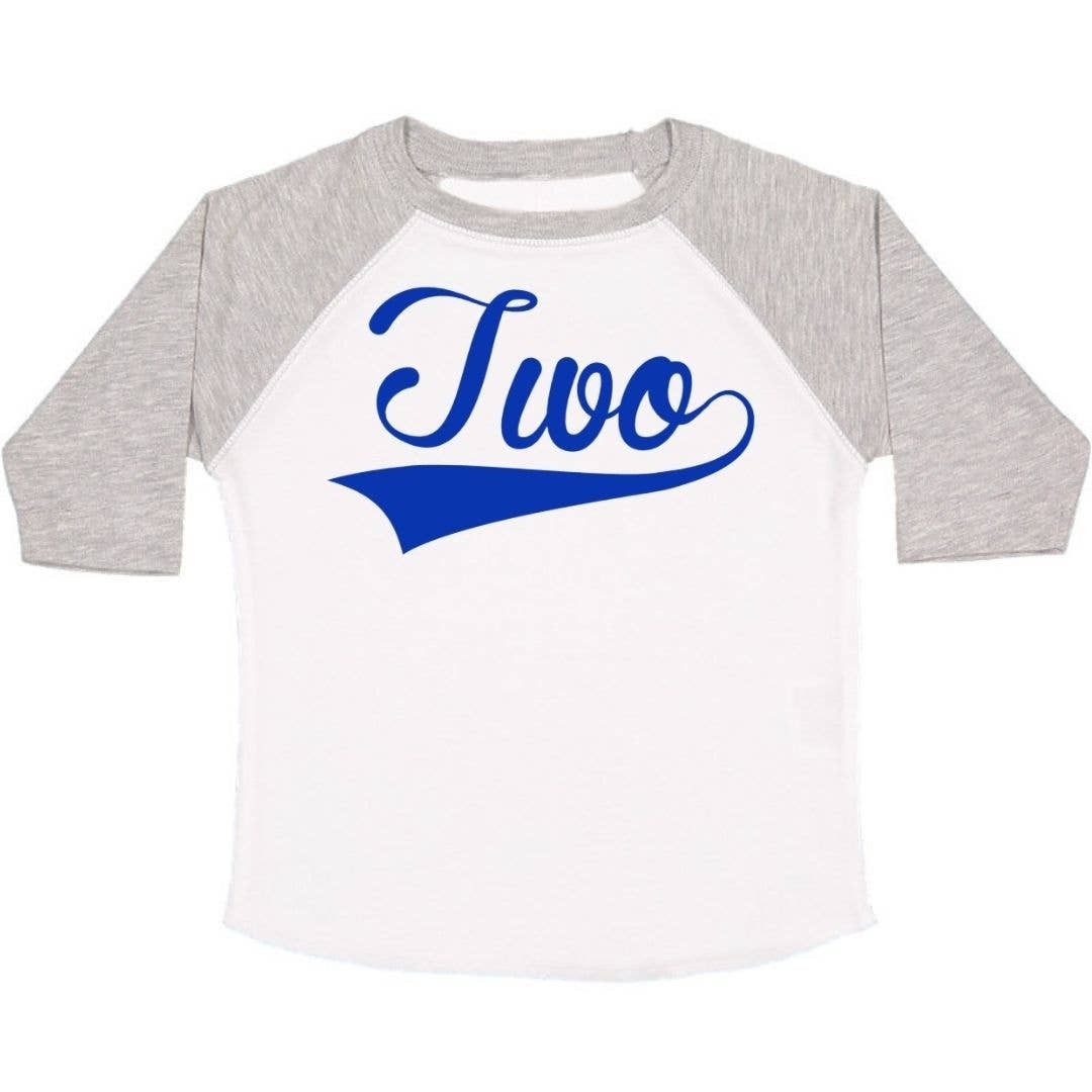 Birthday Boy Baseball Raglan (TWO)