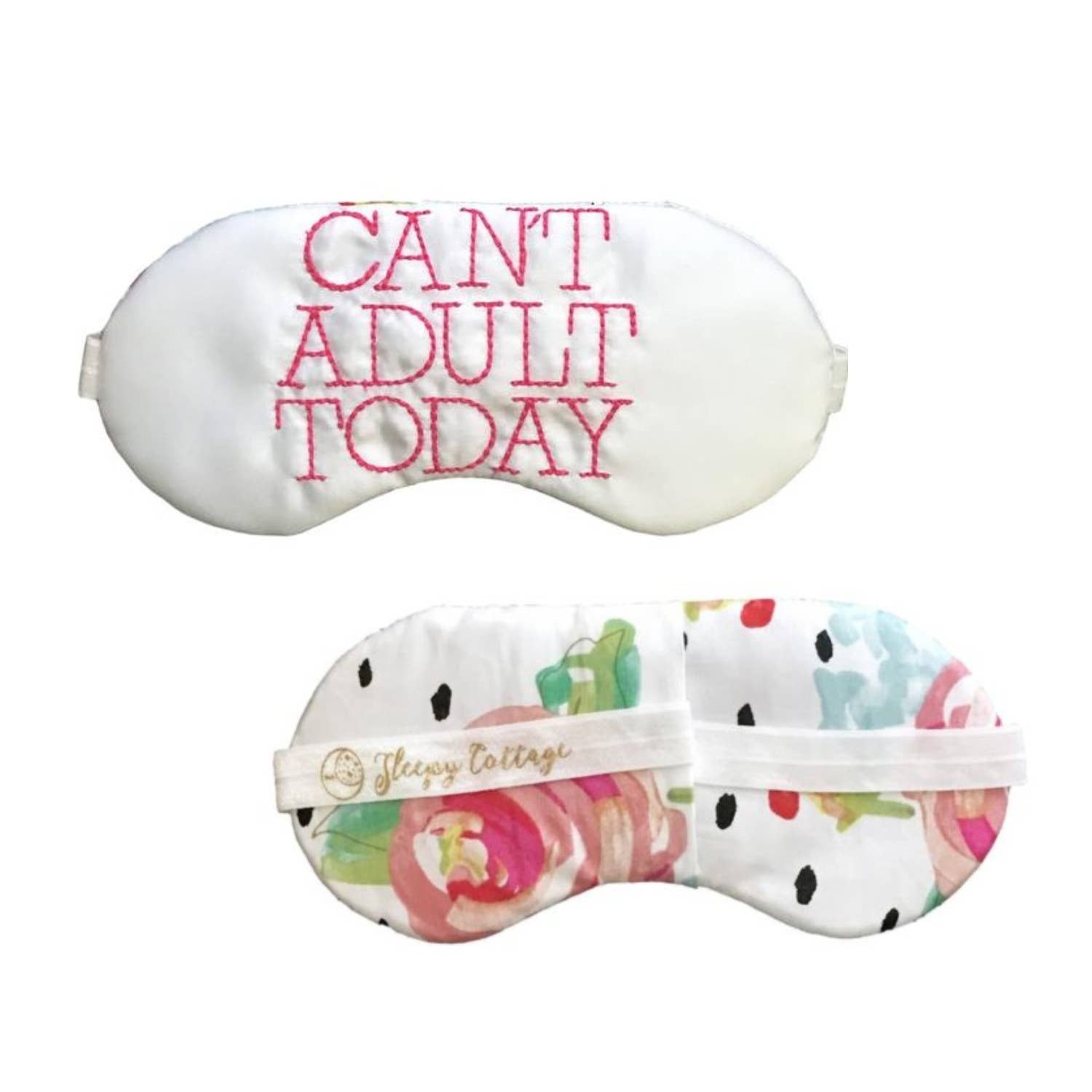 Satin Embroidered Sleep Mask (Cant Adult)