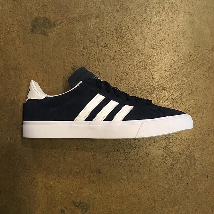 Adidas Campus Vulc II ADV (Navy/White) Shoes Mens at Emage Colorado, LLC