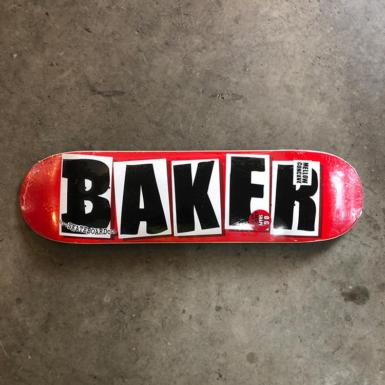 Baker Skateboard Complete Setup 8.0 - Logo Deck With Raw Trucks Ready To Ride
