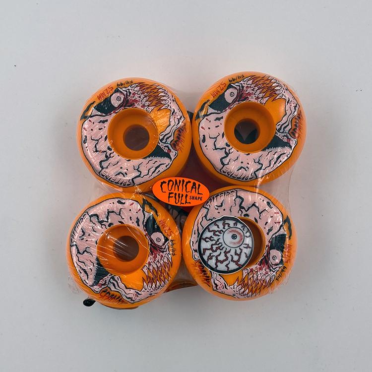 スケートボード Spitfire F4 Neckface Spanky 99a Orange Spitfire Formula Four Spanky Neckface Classics (52mm) Wheels