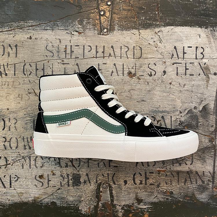 vans sk8 hi black alpine