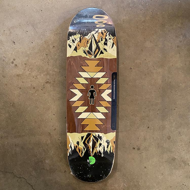 volcom×GIRL スケボー デッキ