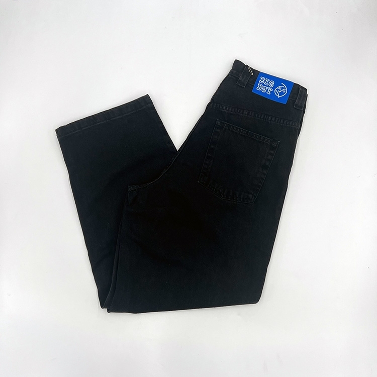 POLAR Big Boy Jeans (Pitch Black) Pants at Emage Colorado, LLC