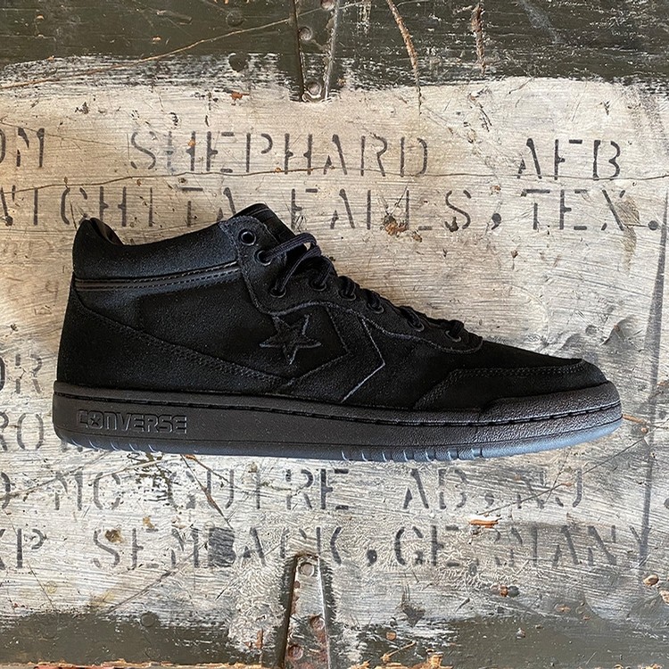 converse fastbreak mid black