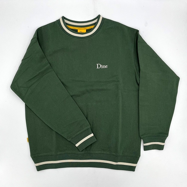 DIME French Terry Crewneck (Eucalyptus) Sweatshirts at Emage