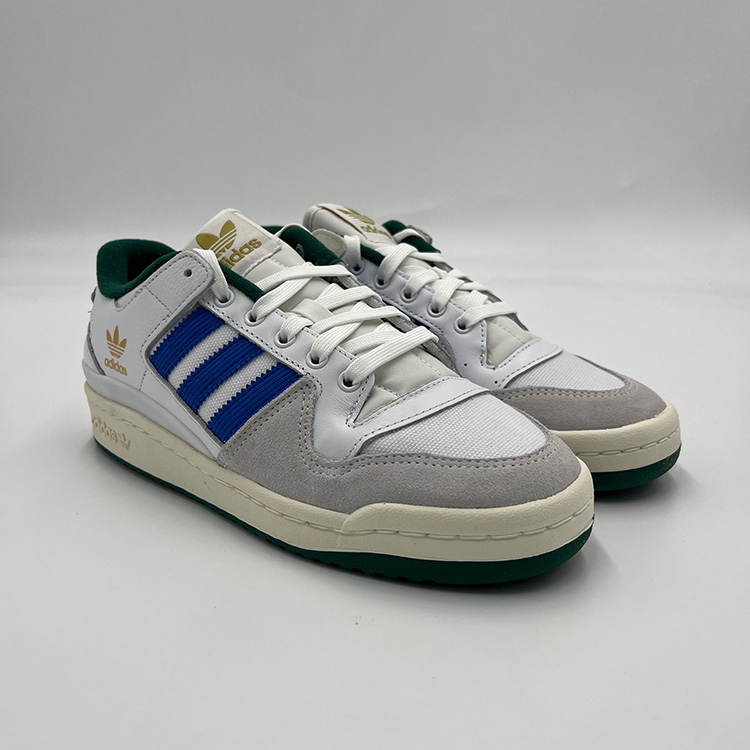 Verandert in niveau huiselijk Adidas Forum 84 Low ADV (White/Blue/Green) Shoes Mens at Emage Colorado, LLC