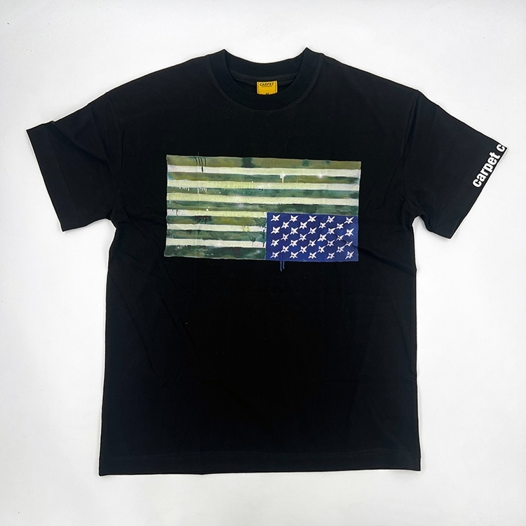 C Star Flag Tee (Black)