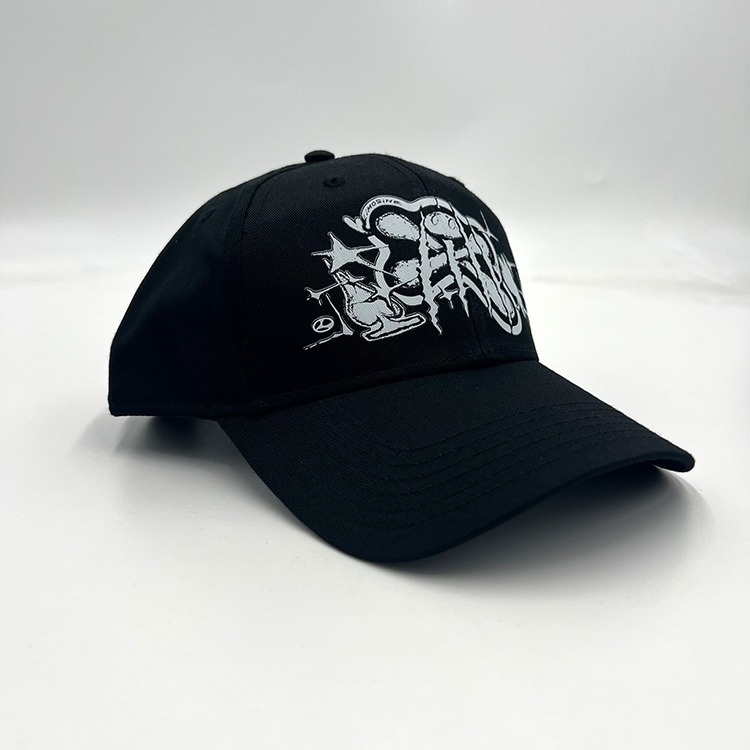 Limosine Bonesaw Hat (Black) Hats at Emage Colorado, LLC