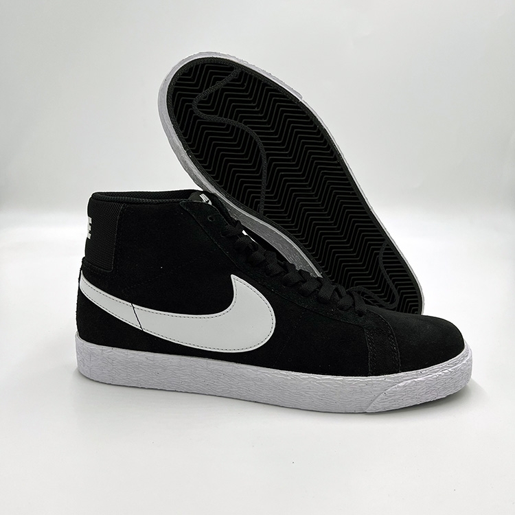 black and white nike sb blazer