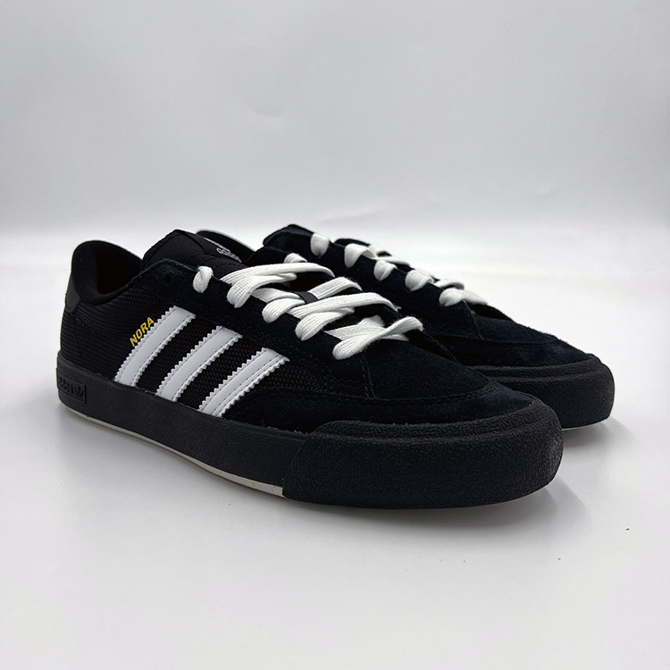 Adidas Nora (Black/white/Gold) Shoes Mens at Emage Colorado, LLC