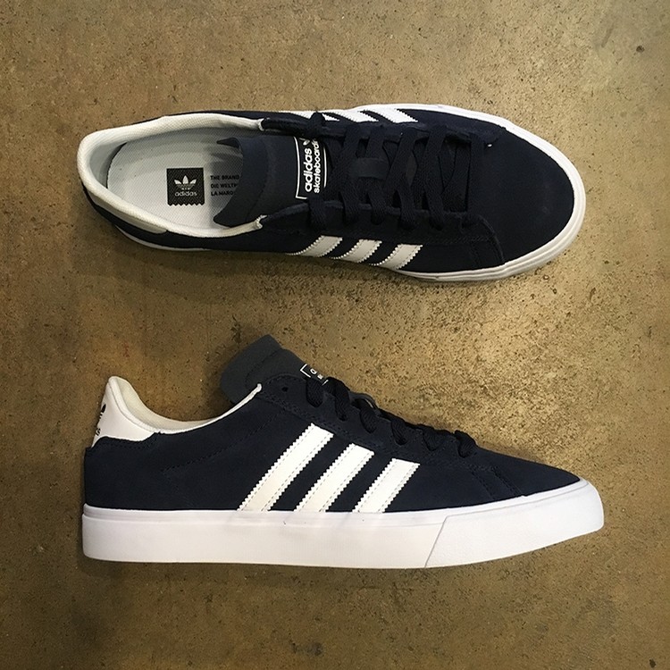 formar asistente tonto Adidas Campus Vulc II ADV (Navy/White) Shoes Mens at Emage Colorado, LLC