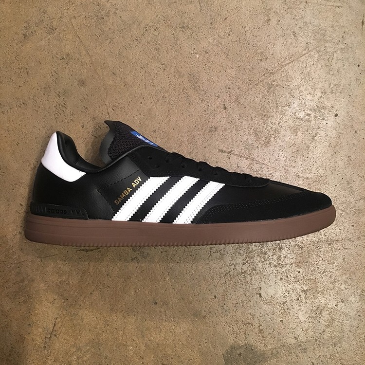 adidas samba adv black gum