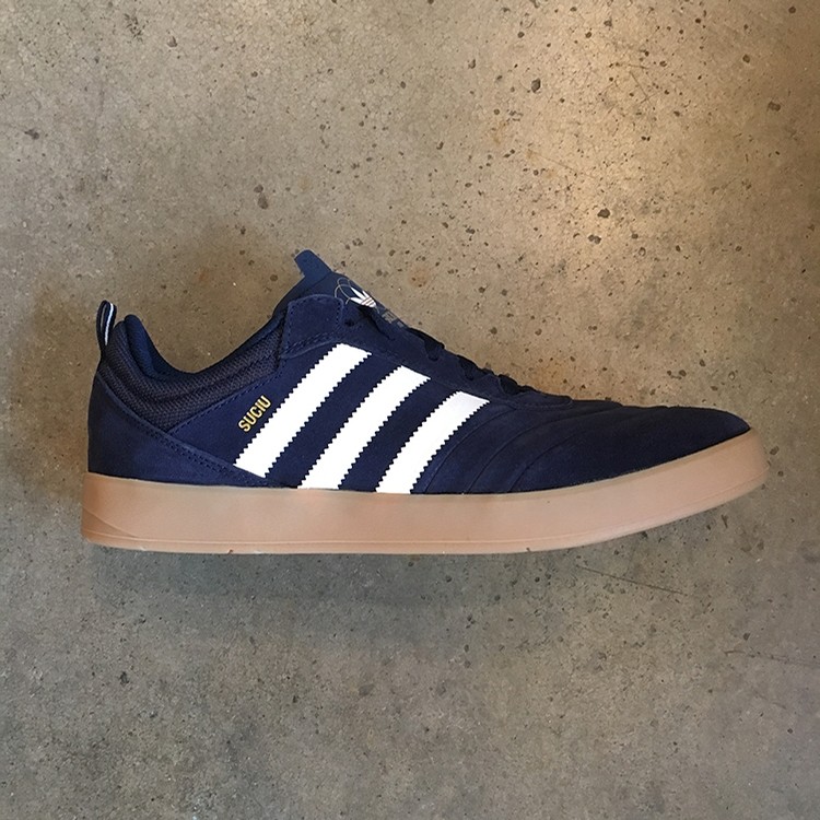 Adidas Suciu ADV (Navy/Gum) Shoes Mens at Colorado, LLC