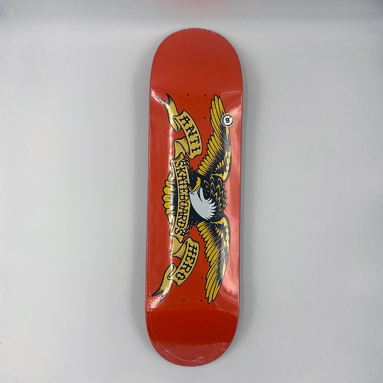 ANTI HERO アンチヒーロー CLASSIC EAGLE 9.0” Amazon.com : Antihero Classic Eagle Orange 9 : Sports & Outdoors