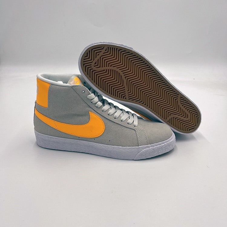 Nike SB Zoom Blazer Mid (Summit White/ Laser Orange) Mens at