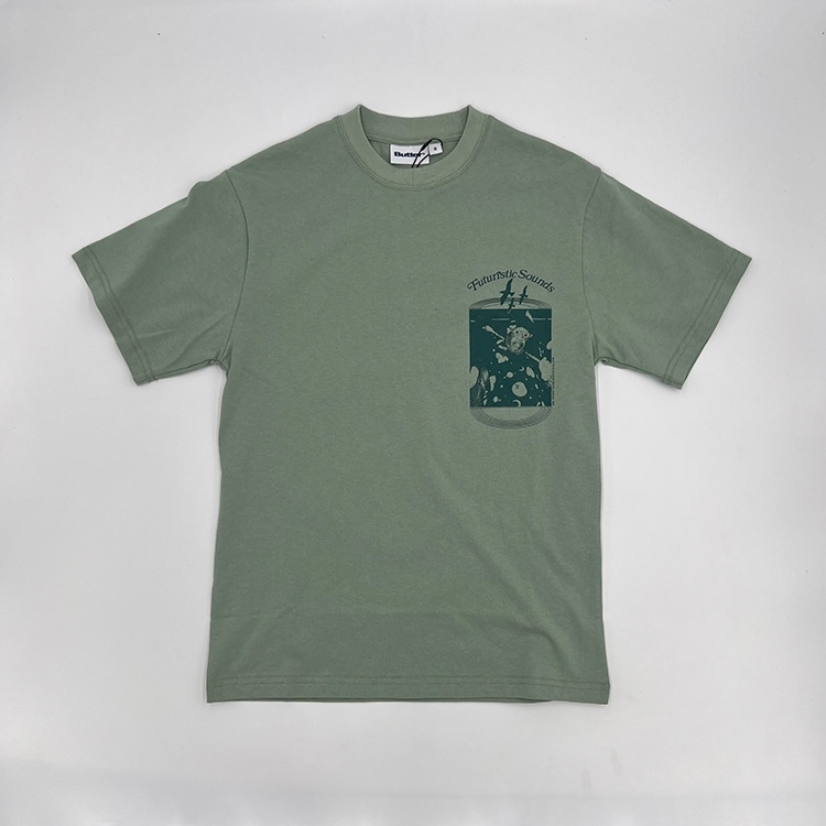 【BUTTER GOODS】 FUTURISTIC SOUNDS TEE BLACK Butter Goods - Earth Sounds T-shirt | HBX - Globally Curated