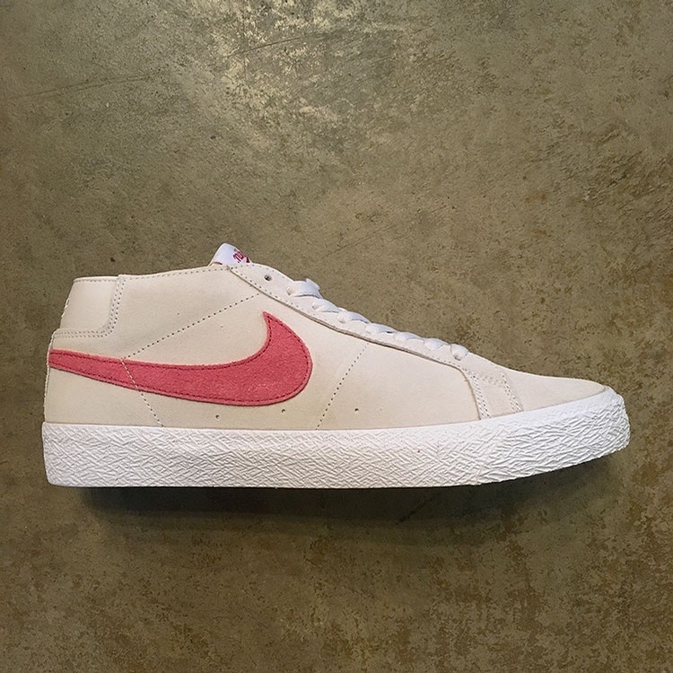 Nike SB Blazer Chukka (Vast Grey/ Team Crimson) Shoes at Colorado, LLC