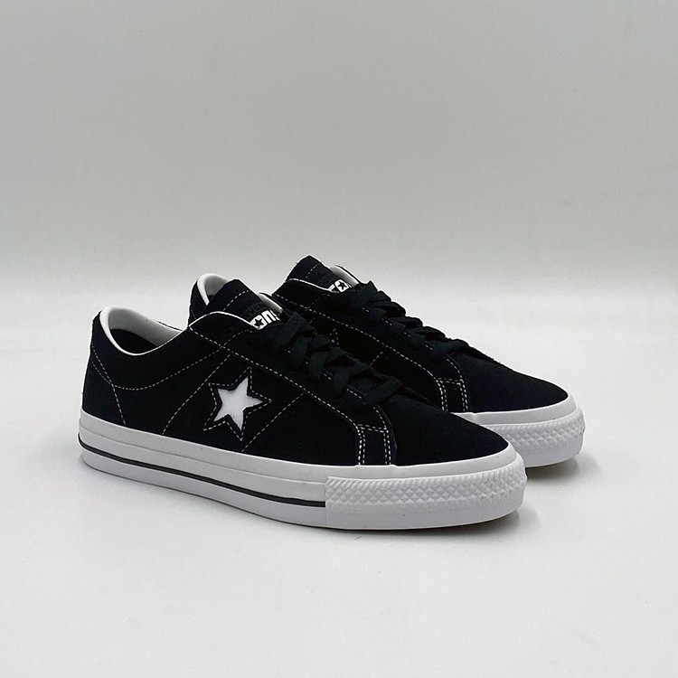 zoet Luik japon Converse One Star Pro OX (Black/Black/White) Shoes Mens at Emage Colorado,  LLC