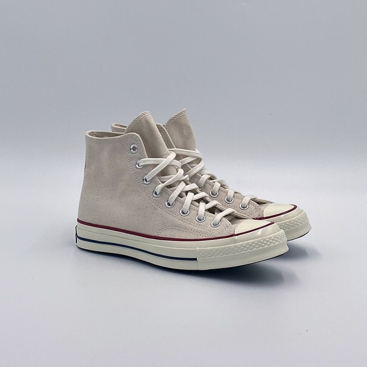 Chuck 70 Hi (Parchment/Garnet/Egret) Shoes at Colorado, LLC