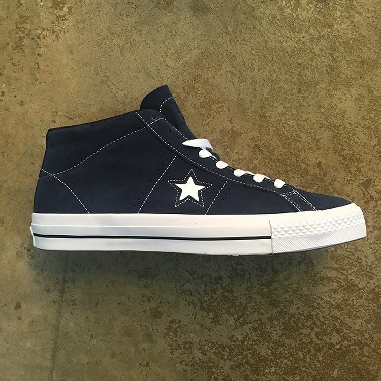 converse one star mid suede