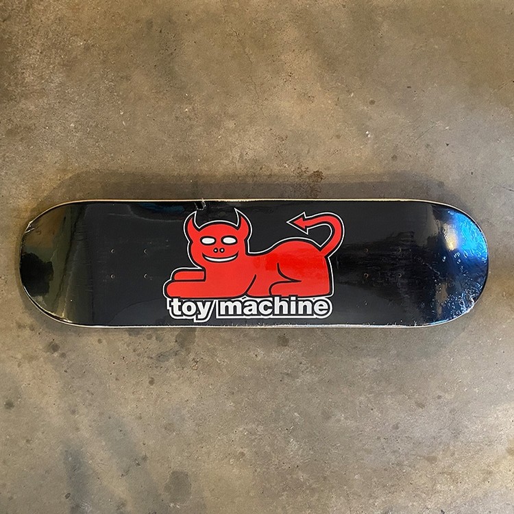 Enoji Skateboard Deck Toy Machine Devil Cat Skateboard Deck