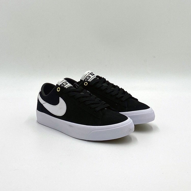 Nike Sb Zoom Blazer Low Pro Gt Black White Black Shoes At Emage Colorado Llc