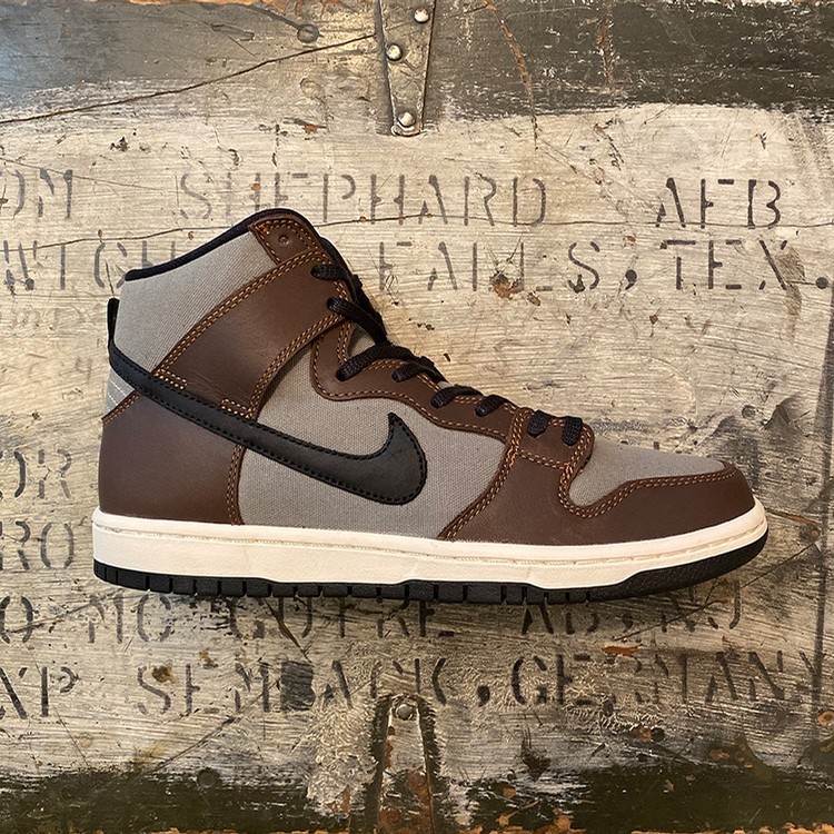 Nike SB Dunk High Pro (Baroque Brown/Black) Shoes Mens at Emage 