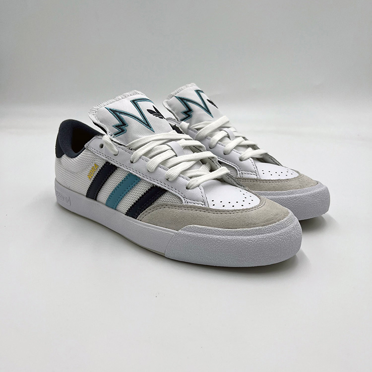 Adidas Nora (White/Blue) Shoes Mens at Emage Colorado, LLC