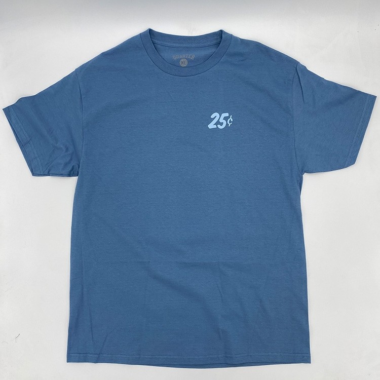 Quartersnacks Snackman Tee (Slate) T-Shirts at Emage Colorado, LLC | 