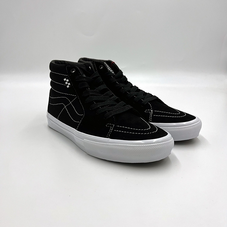 Vans Skate SK8 Hi VCU (Essential Black) Shoes Mens at Emage