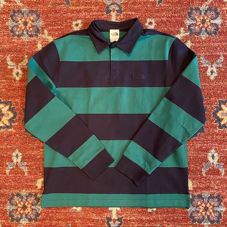 north face rugby shirt