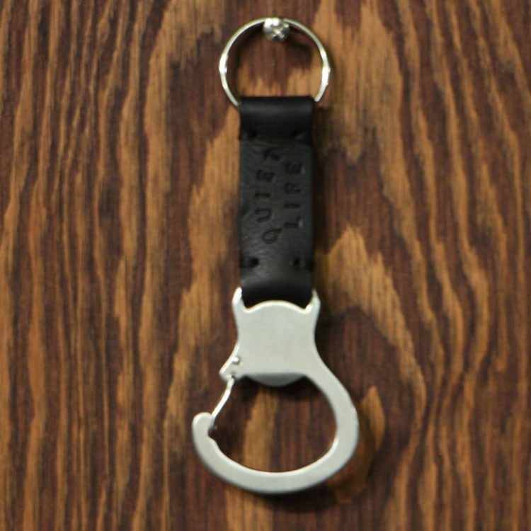 Leather Carabineer Key Chain