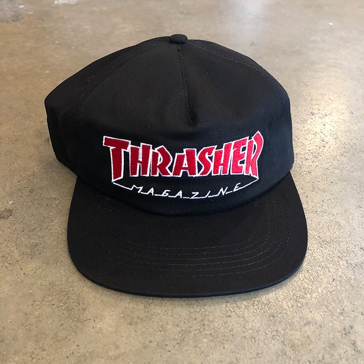 thrasher outlined snapback
