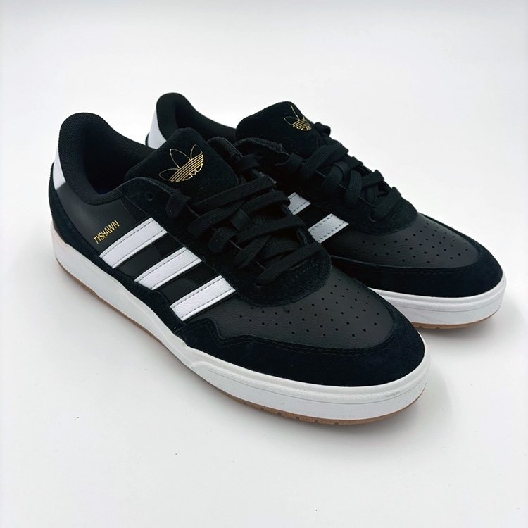 adidas gazelle silver green womens adidas Tyshawn II Shoes Aurora Coffee/White main image 0