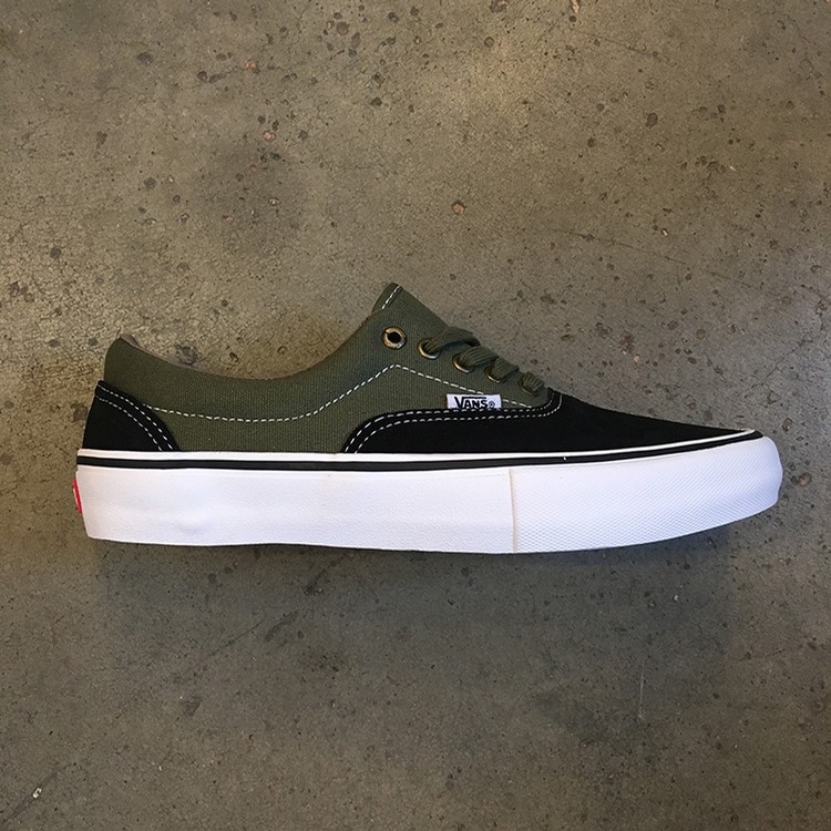 umoral nærme sig vindue Vans Era Pro (Black/Moss) Shoes Mens at Emage Colorado, LLC