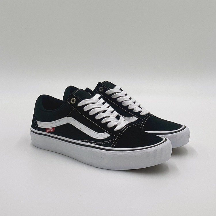 Vans Old Skool Pro (Black/White) Shoes Mens at Emage Colorado, LLC